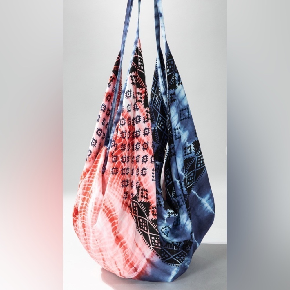 American Pie Tie-Dye Boho Bag